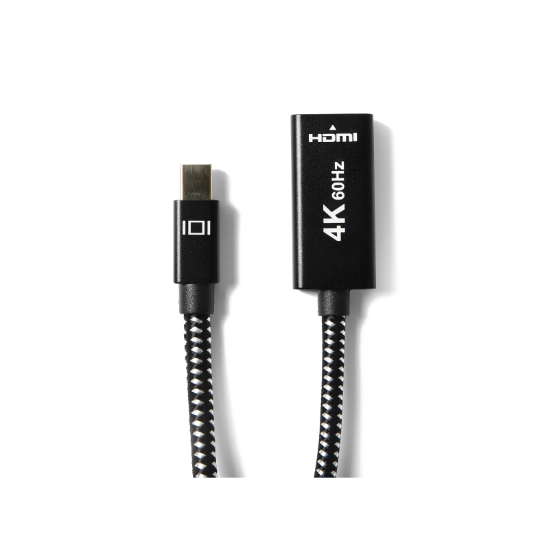 Mini DisplayPort Male to HDMI Female Cable 4K 60Hz