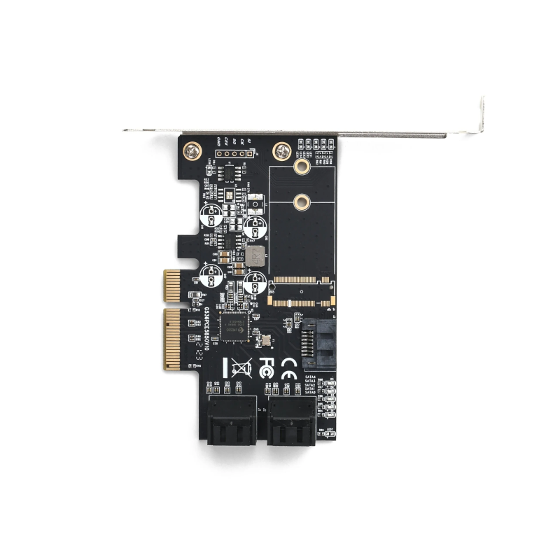 PCIe to 5 Port SATA III Adapter JMB585 Chipset