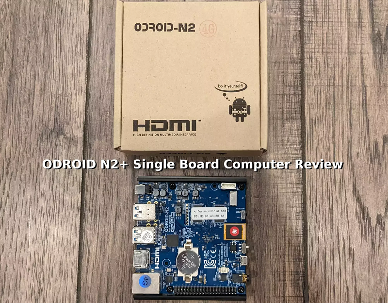 odroid n2+ single board computer