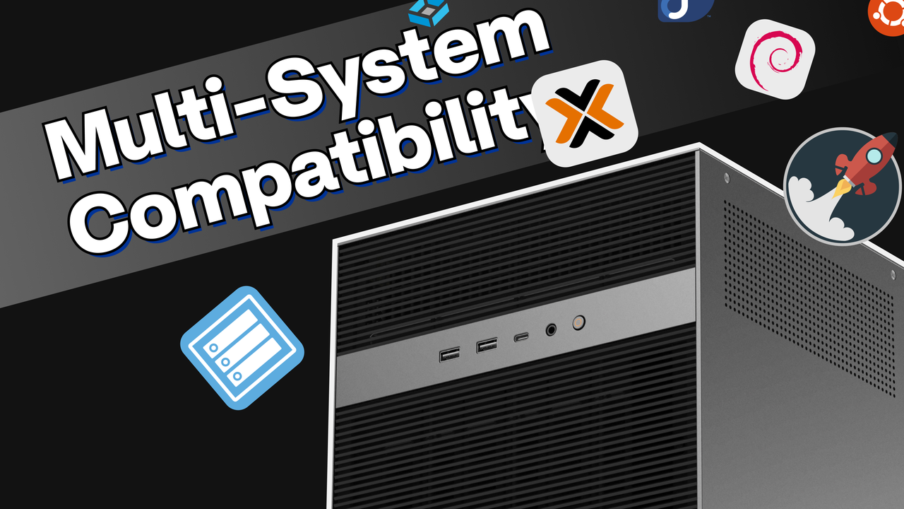 ZimaCube's Multi-System Compatibility